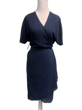Babaton navy blue dress, NWT